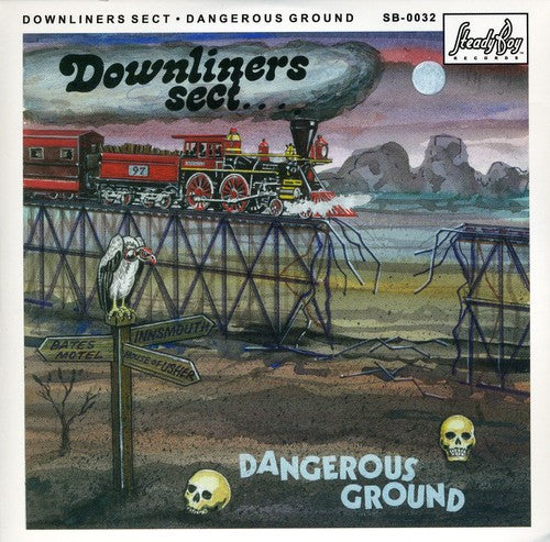 the album cover for Downliners Sect - Dangerous Ground