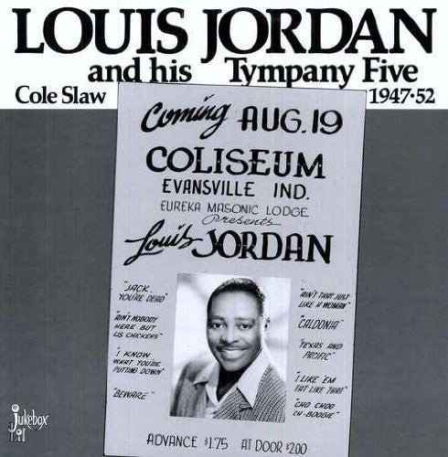 the album cover for Louis Jordan - Cole Slaw