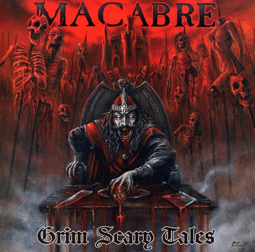 the album cover for Macabre - Grim Scary Tales