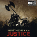the album cover for Rev Theory - Justice