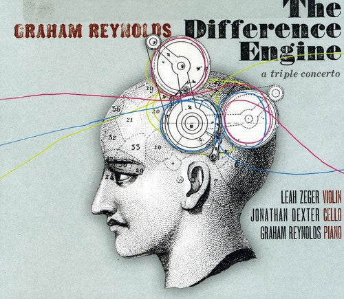 the album cover for Graham Reynolds - Difference Engine