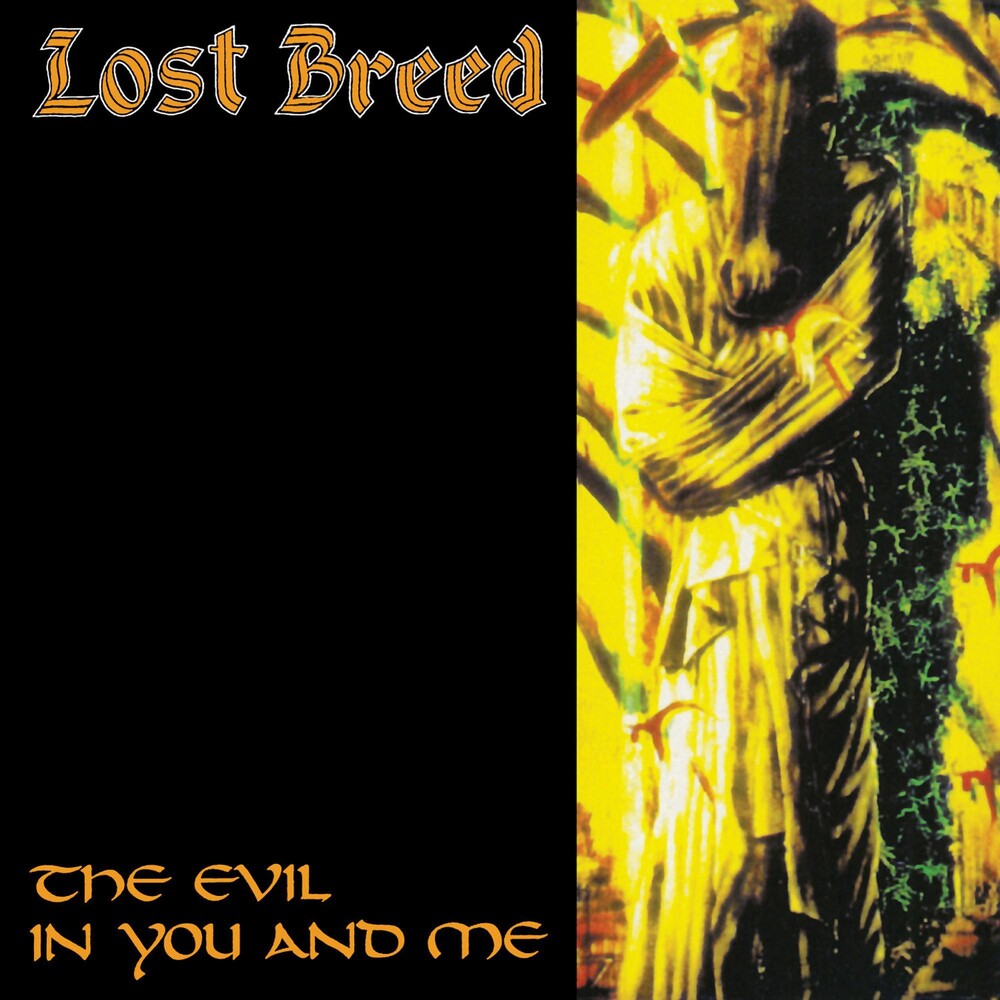 the album cover for Lost Breed - The Evil In You and Me