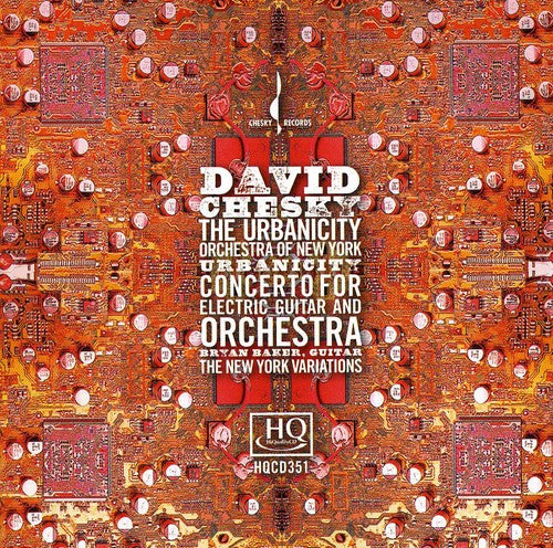 the album cover for David Chesky - Urbanicity