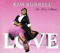 the album cover for Kim Burrell - The Love Album