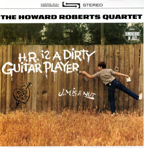 the album cover for Howard Roberts - Color Him Funky/H.R. Is A Dirty Guitar Player
