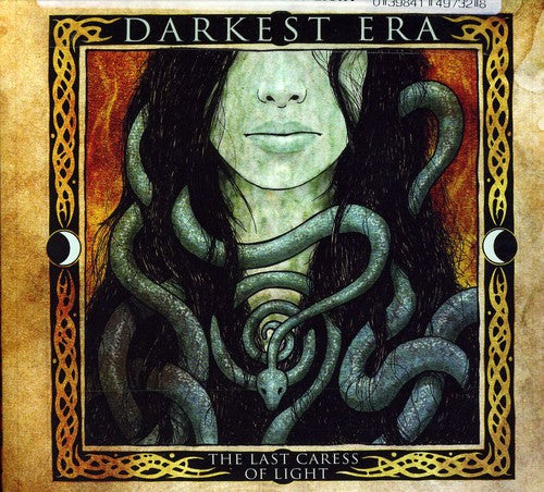 the album cover for Darkest Era - The Last Caress Of Light