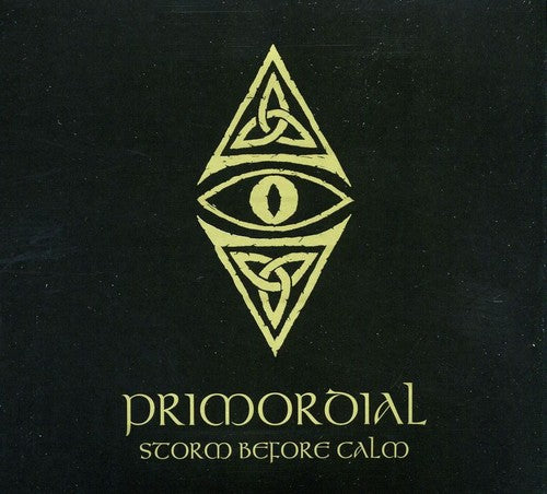 the album cover for Primordial - Storm Before Calm