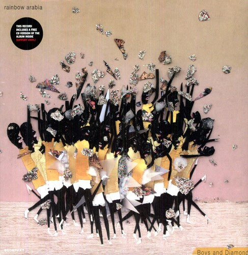 the album cover for Rainbow Arabia - Boys and Diamonds
