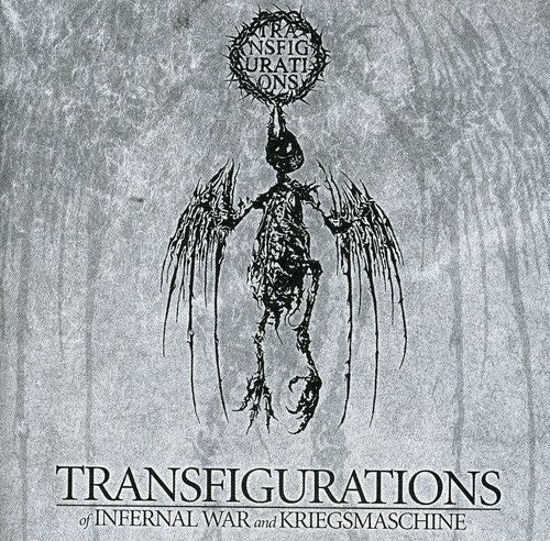 the album cover for Infernal War/Kriegsmachine - Transfigurations