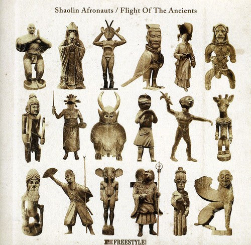 the album cover for Shaolin Afronauts - Flight of the Ancients