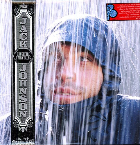 the album cover for Jack Johnson - Brushfire Fairytales [LP]