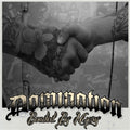 the album cover for Domination - Bonded By Misery