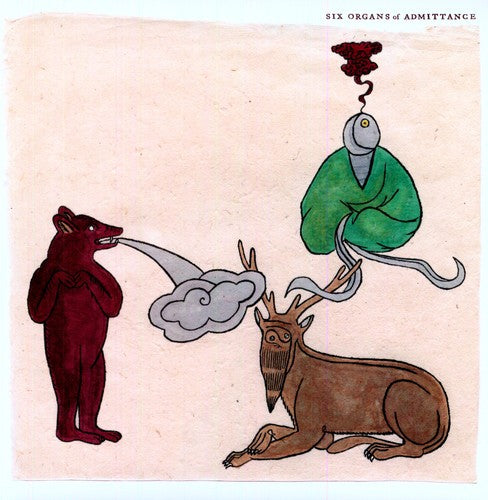 the album cover for Six Organs Of Admittance - Asleep on the Floodplain