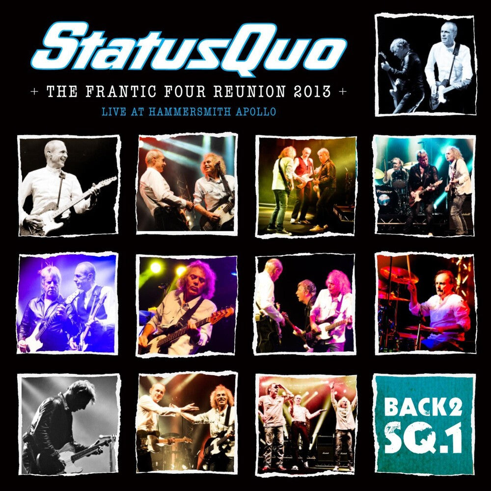 the album cover for Status Quo - Live At Wembley [Import]