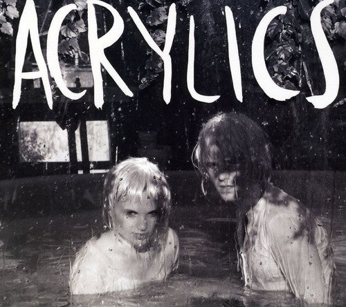 the album cover for Acrylics - Lives and Treasure