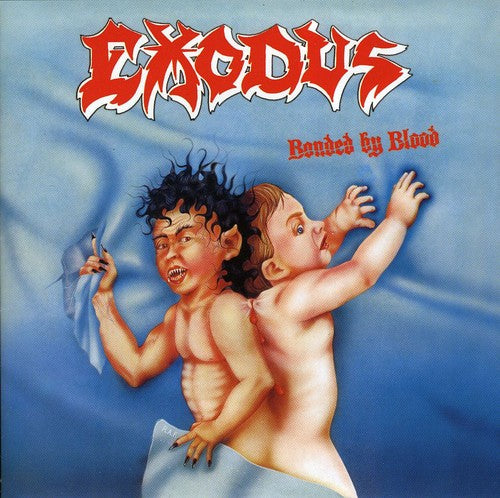 the album cover for Exodus - Bonded By Blood (Hol)