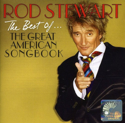 the album cover for Rod Stewart - Best Of... The Great American Songbook (Int'l) [Import]