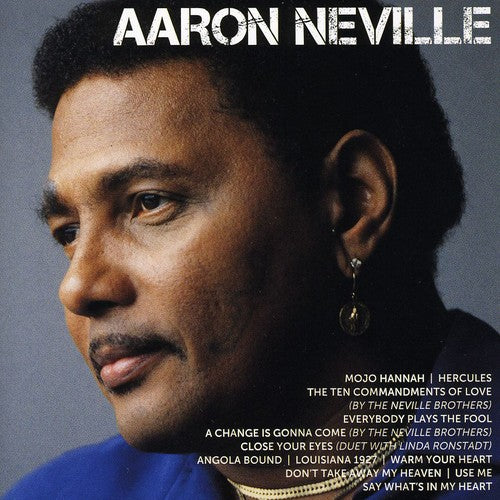 the album cover for Aaron Neville - Icon