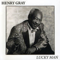 the album cover for Henry Gray - Lucky Man