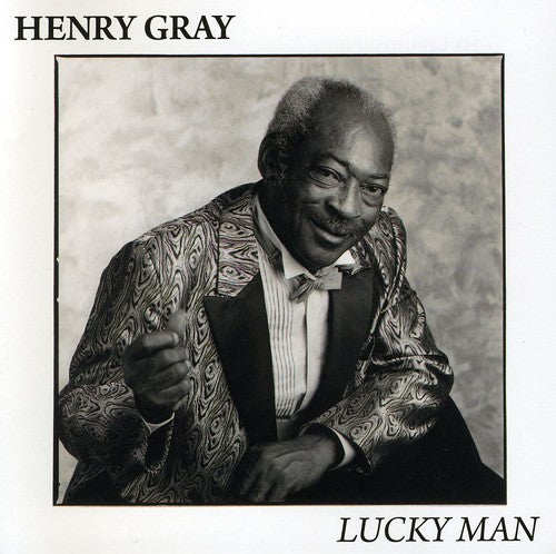 the album cover for Henry Gray - Lucky Man