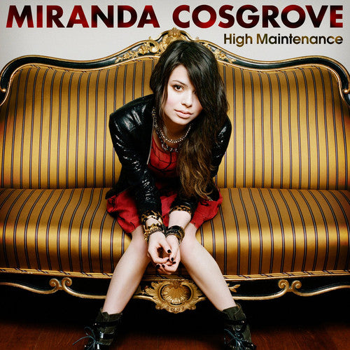 the album cover for Miranda Cosgrove - High Maintenance