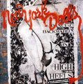 the album cover for New York Dolls - Dancing Backward in High Heels