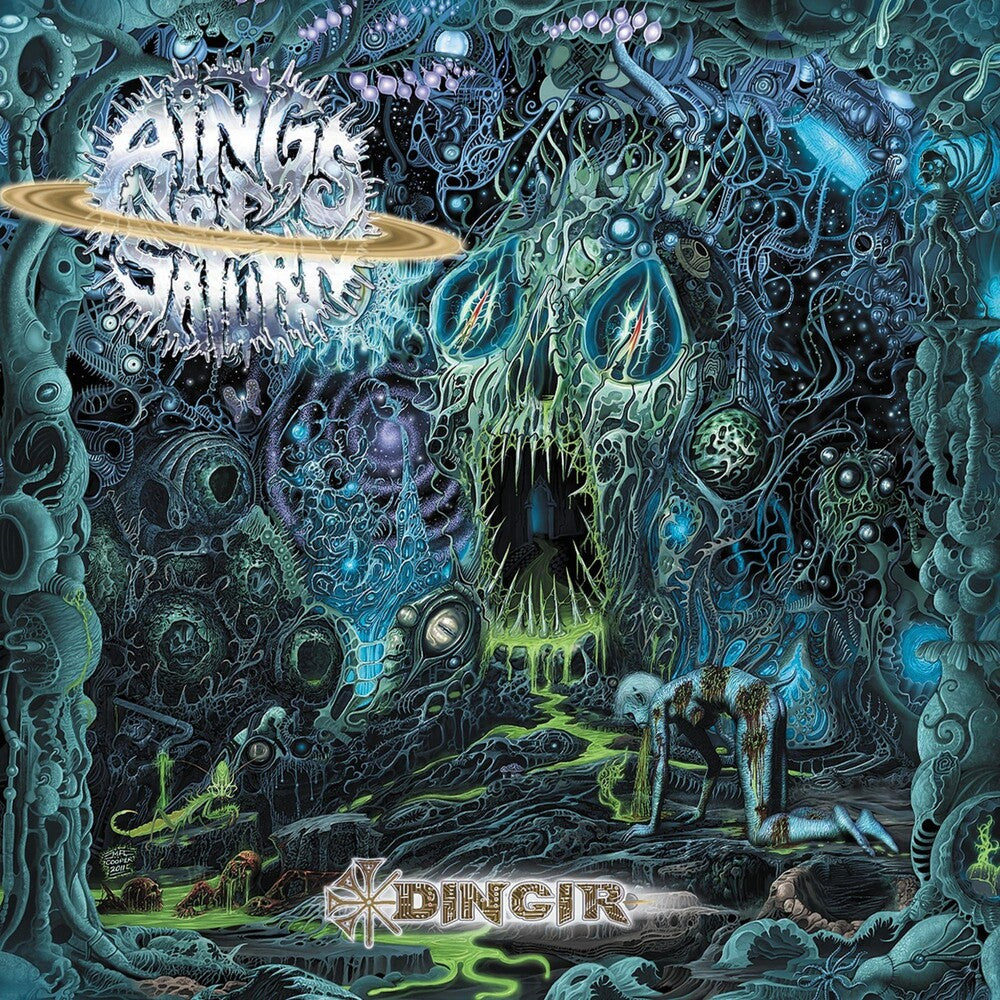 the album cover for Rings Of Saturn - Dingir
