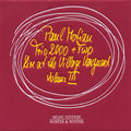 the album cover for Paul Motian - Live At The Village Vanguard, Vol. III