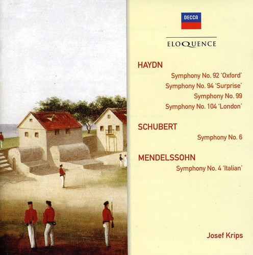 the album cover for Haydn / Krips / London Sym Orch - Eloquence: Haydn Schubert Mendelssohn Symphonies
