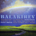 the album cover for M. BALAKIREV - Piano Sonata / Nocturne 2 / Mazurkas 1&2 / Waltz 4