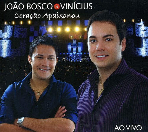 the album cover for Joao Bosco /Vinicius - Coracao Apaixonou-Ao Vivo [Import]