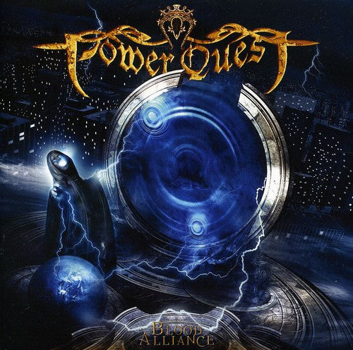 the album cover for Power Quest - Blood Alliance