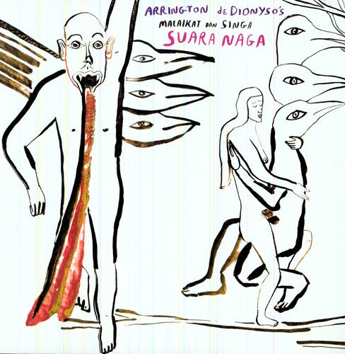 the album cover for Arrington De Dionyso's Malaika - Suara Naga