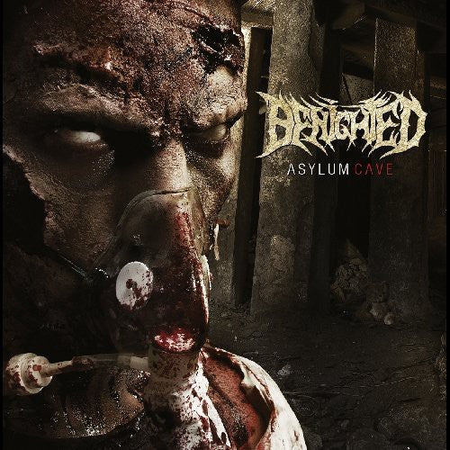 the album cover for Benighted - Asylum Cave