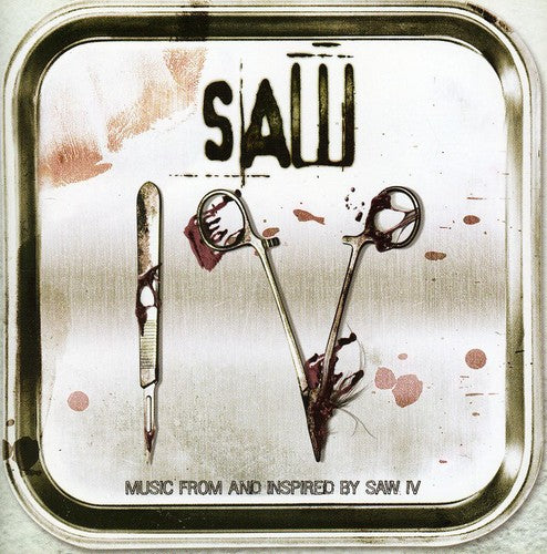 the album cover for Saw [Movie] - Saw IV (Original Soundtrack)