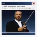 the album cover for Isaac Stern - Isaac Stern Plays Beethoven (Box)