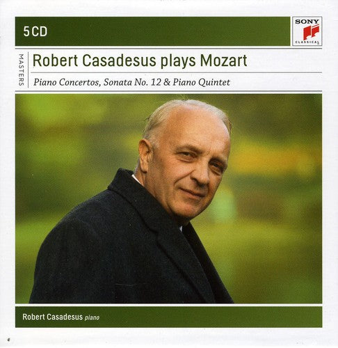 the album cover for Mozart / Robert Casadesus - Sony Classical Masters