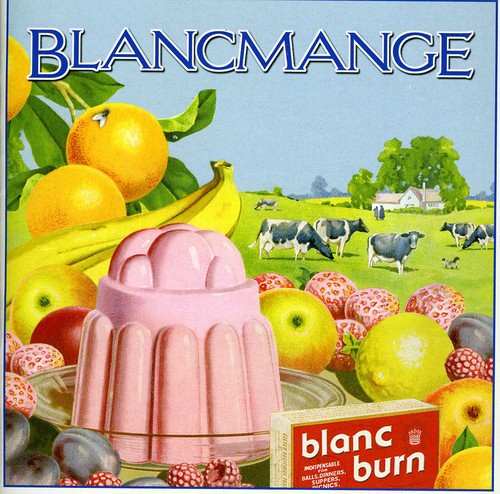 the album cover for Blancmange - Blanc Burn [Import]
