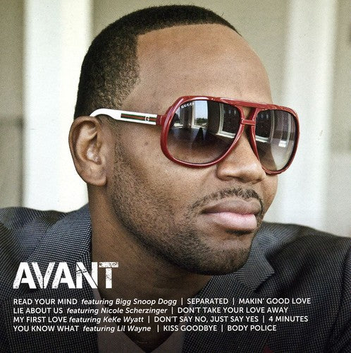 the album cover for Avant - Icon