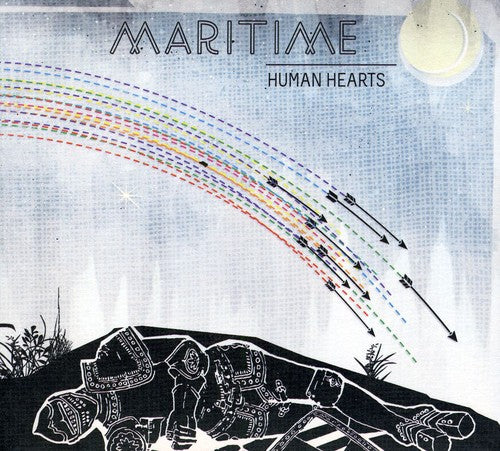 the album cover for Maritime - Human Hearts