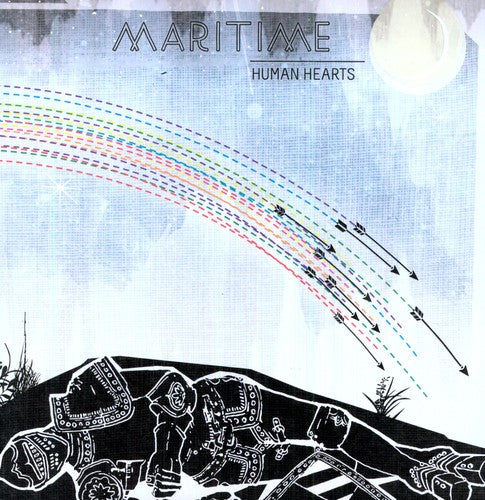 the album cover for Maritime - Human Hearts