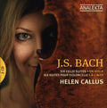 the album cover for Helen Callus - Six Cello Suites On Viola