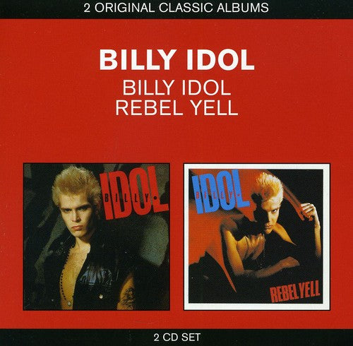 the album cover for Billy Idol - Billy Idol/Rebel Yell
