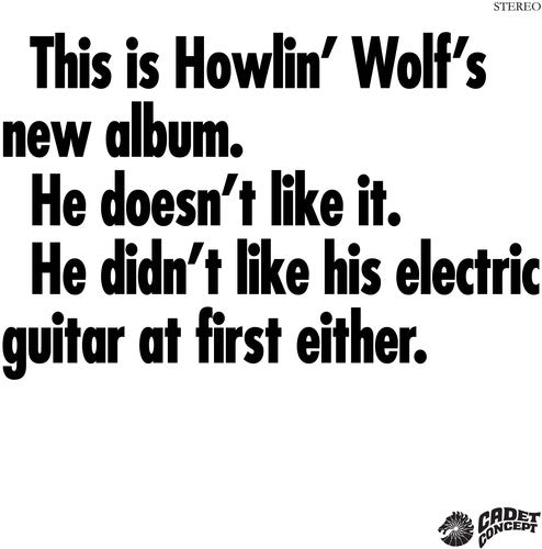 the album cover for Howlin' Wolf - The Howlin' Wolf Album