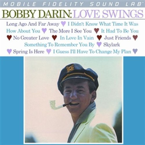 the album cover for Bobby Darin - Love Swings