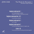 the album cover for Percussion Group Cincinnati - Works for Percussion 1: Percussion Group