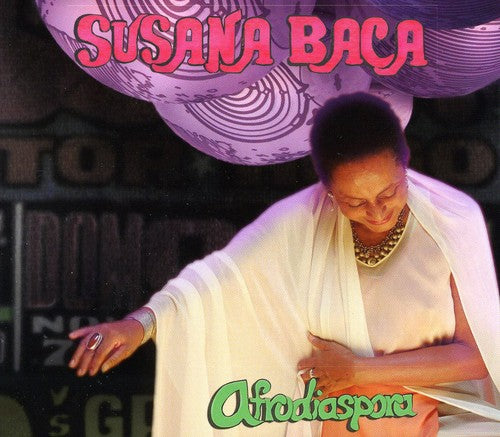 the album cover for Susana Baca - Afrodiaspora