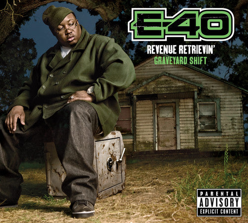 the album cover for E-40 - Revenue Retrievin: Graveyard Shift