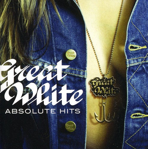 the album cover for Great White - Absolute Hits