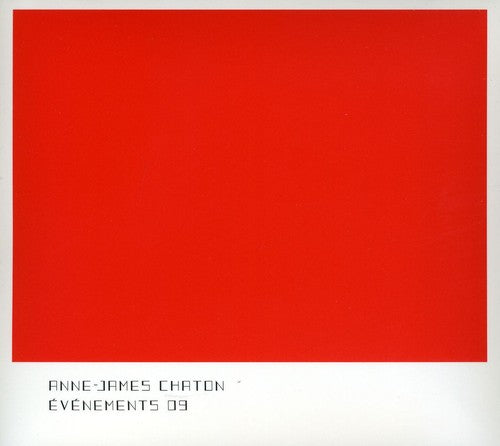 the album cover for Anne Chaton -James - Evenements 09